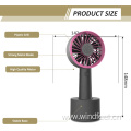 Portable USB Mini Table Fan Desk Handle Fan